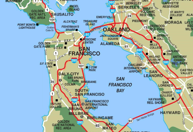 San Francisco Map